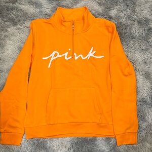 PINK 3/4 Zip Sweatshirt never worn